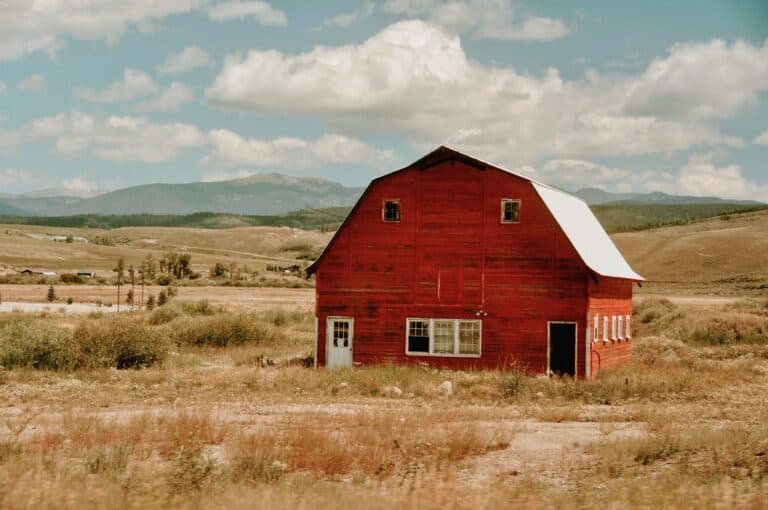 Why were barns always painted red