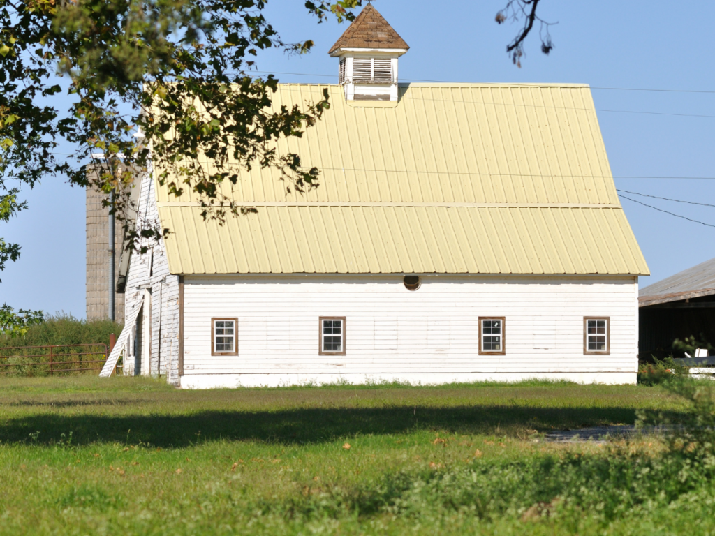 steel roof barn