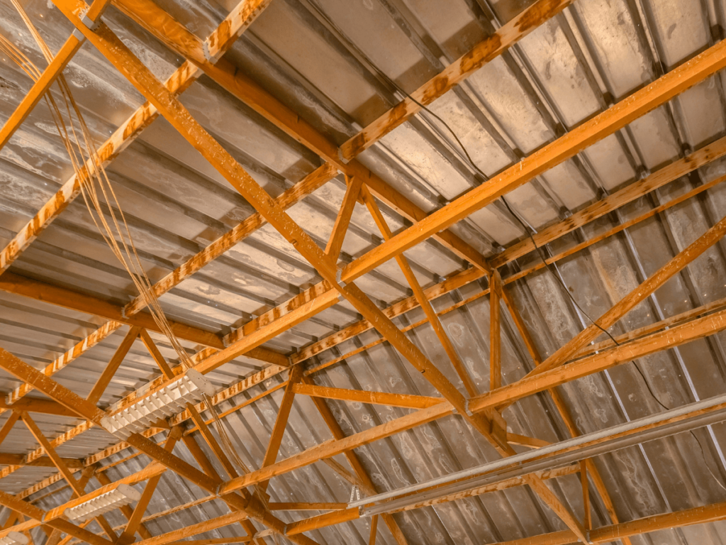 steel roof barn repair